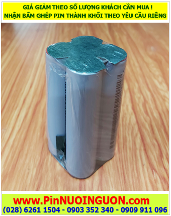 Pin sạc 7.4v-5000mAh, Pin sạc Lisen 7.4v-5000mAh /Nhận bấm ghép pin thành bộ theo yêu cầu